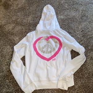 Victoria’s Secret pink hoodie size XL